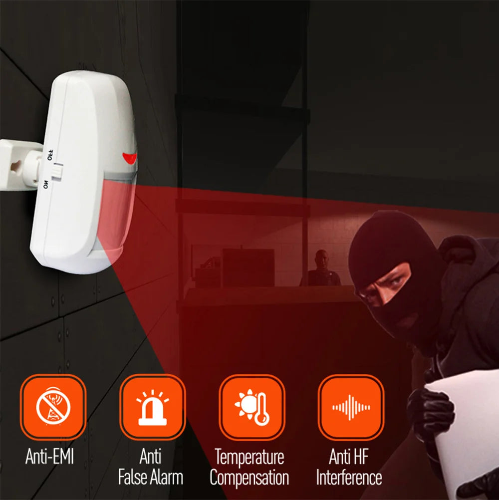 Secure Home Infared Pet Immune WirelesMotion Detector