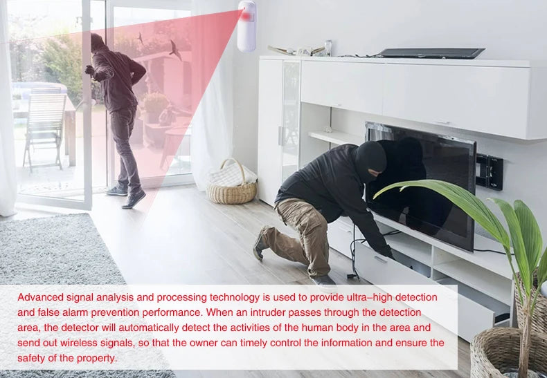 Secure Home PA92R Wireless Infrared PIR Motion Detector