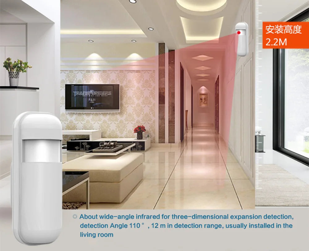 Secure Home PA92R Wireless Infrared PIR Motion Detector